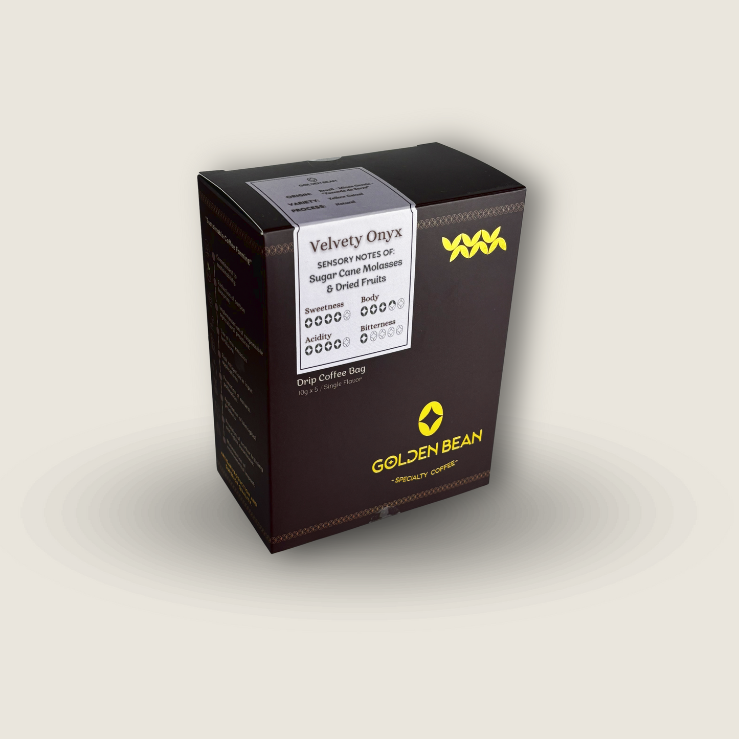 VELVETY ONYX | SUGAR CANE MOLASSES & DRIED FRUITS